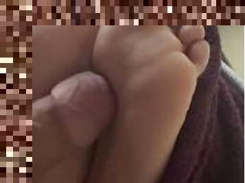 Dick Slapping Feet ????????????