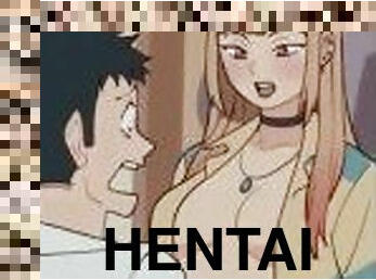 tūpļa, beigšanaiekšā, anime, hentai