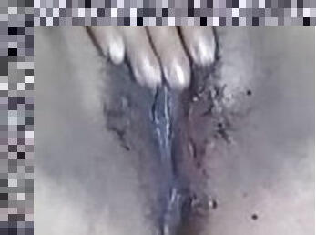 masturbación, orgasmo, latino, vagina