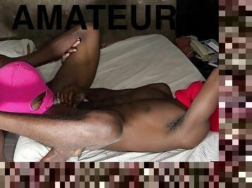 amateur, fellation, ébène, ados, gay, black, couple, première-fois, bout-a-bout, sucer