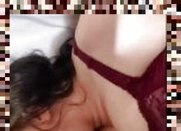 tetas-grandes, esposa, amateur, mamada, chorro-de-corrida, madurita-caliente, casero, mamá, pareja, regordeta