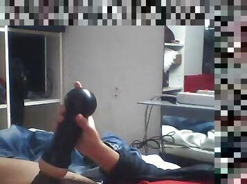 masturbação, magro, amador, brinquedo, gay, penetração-de-braço, jovem18, webcam, sozinho, leite