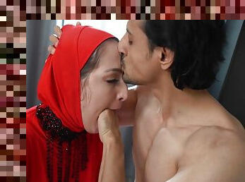 Hijabi Muslim Wife Of An Old Man Gets Fucked By Another Young Man