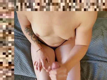 culo, orgasmo, arnés, amateur, corrida-interna, bragas, gimnasio, morena, tatuaje