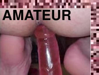 amatör, anal, gigantisk-kuk, leksak, gay, college, dildo, ensam, vit, twink