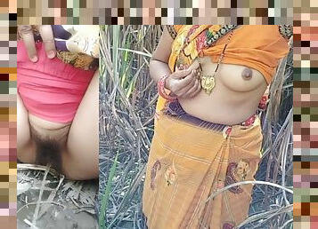 New best indian desi Village bhabhi outdoor pissing porn 