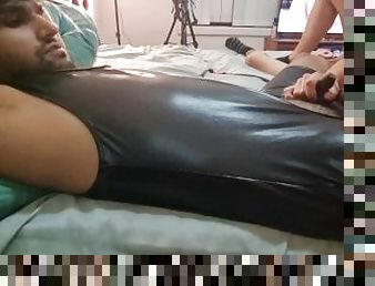 menipu, hitam, perempuan-murah-slut, suami, keriting, fetish, cuckold, dominasi