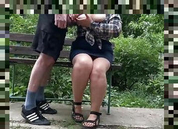 cul, masturbation, vieux, en-plein-air, public, amateur, ejaculation-sur-le-corps, milf, maman, branlette