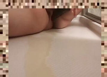 Cum find ur step mom on shower floor fucking her bad dragon tongue until she squirts, pees, XXX talk