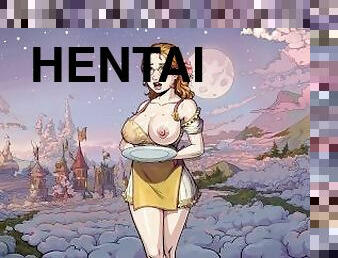 cul, gros-nichons, étudiante, enseignant, compilation, hentai, seins, innocent