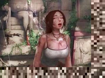 Lara Croft breast expansion