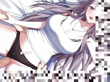 asiatique, gros-nichons, orgasme, giclée, ejaculation-interne, anime, hentai, gros-seins, seins, chinoise