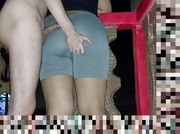 posisi-seks-doggy-style, hamil, muncrat, creampie-ejakulasi-di-dalam-vagina-atau-anus-dan-keluarnya-tetesan-sperma, menunggangi, hotel, penis