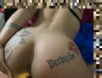 culo, amateur, anal, madurita-caliente, latino, pareja, brasil, primera-persona, tatuaje