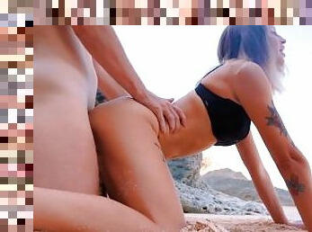 tettone, allaperto, pubblici, magre, amatoriali, videocamera, coppie, spiaggia, voyeur, pov