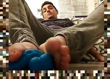 Footjob Dildo