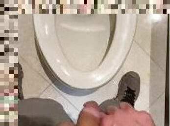 Making a mess in every public and private restroom at rich fancy club CAUGHT moaning desperate