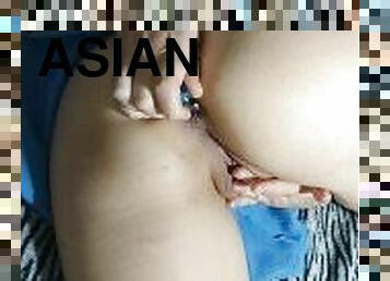 asian, pelancapan, alat-kelamin-wanita, isteri, amateur, dubur, milfs, buatan-sendiri, pasangan, rambut-perang