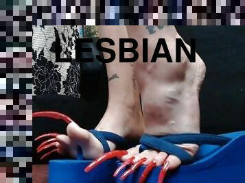 קיצוני, חובבן, מבוגר, לסבית-lesbian, כפות-הרגליים, פטיש, בהונות