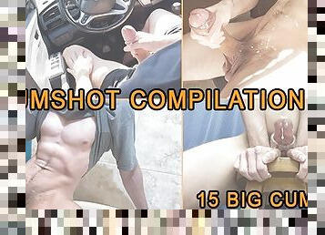Cumshot Compilation #11 - 15 Loads