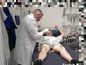 Doctor tickles patient relentlessly PREVIEW