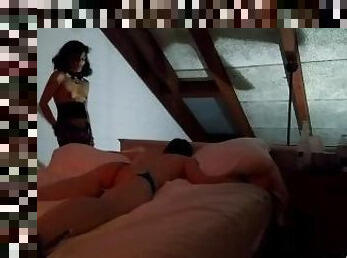 Bound Male Being Pegged By Hot Asian Domme - Domme Activities - Video 1