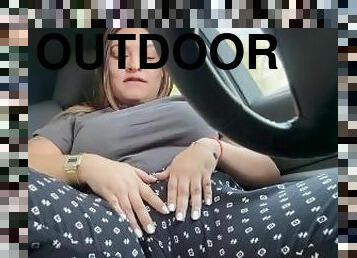 gros-nichons, masturbation, vieux, orgasme, en-plein-air, chatte-pussy, giclée, amateur, latina, voiture