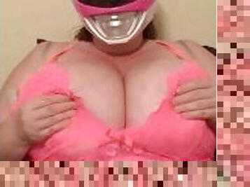 Busty Pink Power Ranger Milf teaser