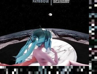 Vocaloid - Hatsune Miku Getting Fucked [VR 4K UNCENSORED HENTAI MMD]