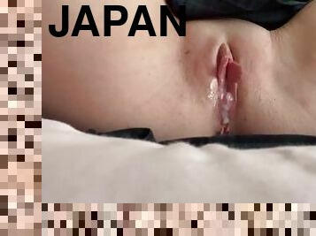 masturbação, cona-pussy, aluna, estudante, adolescente, japonesa, minisaia, molhado