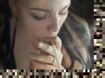 Sexy SMOKER Loves CUM!