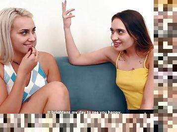 Straight Babe Gets Fucked By Lesbian BFF After Massage - Sera ryder