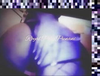 Royal Poly Punani ~ Strip Tease on Video Call