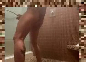 baignade, énorme, masturbation, public, amateur, secousses, douche, massive, attrapée, blanc