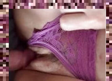 femme, amateur, ejaculation-sur-le-corps, milf, couple, culotte, baisers, ejaculation, horny, bite