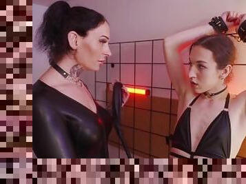 DEBUTE Valkyria Domina's first Dominatrix scene starring Emily Adaire