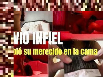 NOVIO INFIEL--- le doy su merecido en la cama y una pequea sorpresa en el CONDON