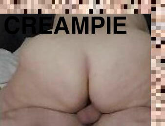 feit, pussy, amatør, milf, creampie, bbw, cowgirl, våt