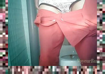 pisser, cam, voyeur, culotte, toilette, humide, caché