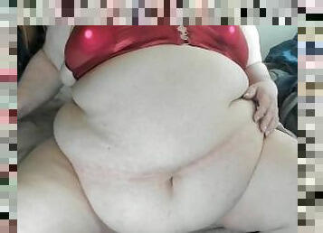 traseiros, teta-grande, gordo, masturbação, amador, tiro-ao-alvo, brinquedo, bbw, rabo, fetiche