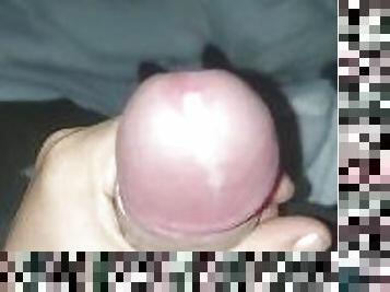 masturbation, amateur, ejaculation-sur-le-corps, secousses, ejaculation, blanc, bite