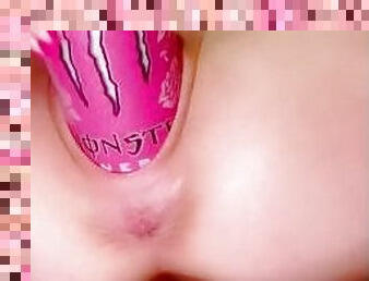 masturbación, monstruo, orgasmo, coño-pussy, squirting, follando-fucking, espectacular, pequeña, inserción