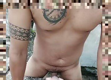 papa, public, amateur, ejaculation-sur-le-corps, énorme-bite, jouet, gay, ejaculation-interne, solo, pappounet