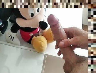 asiático, anal, gay, japonés, autobús, polla, muñeca