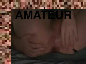 cul, fête, amateur, anal, énorme-bite, blonde, massive, solo, bite