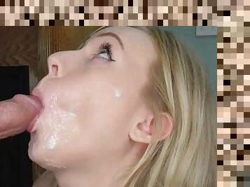 Close Up Blowjob And Facial