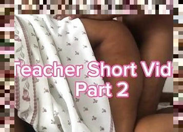 ????? ????? 02  The Teacher Part 2  Hard Doggy Fuck by student while Teacher dress her Saree