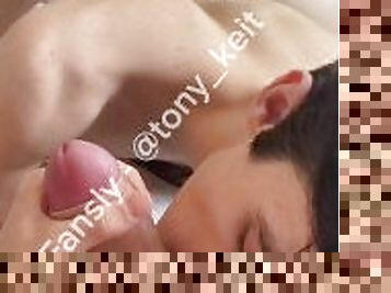 I suck a cute boy and he cums with pleasure (@Tony_Keit) full on fansly