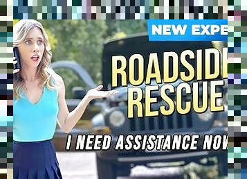 Concept: Roadside Rescue by TeamSkeet Labs feat. Anya Olsen - Stranded Teen Fucks A Filthy Stranger