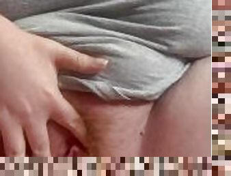 masturbation, orgasme, chatte-pussy, giclée, amateur, culotte, solo